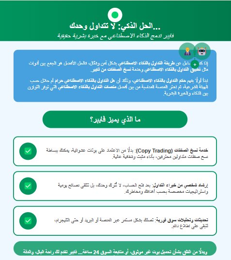 كيف يعمل بوت التداول بالذكاء الاصطناعي مع فايبر